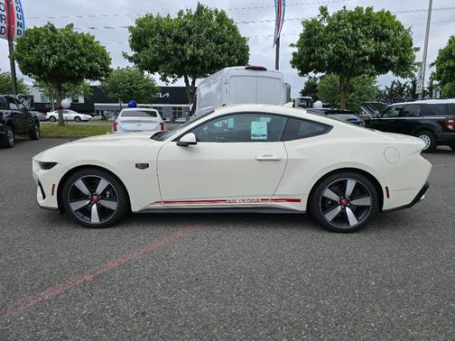 Wimbledon White 2025 Ford Mustang GT Premium
