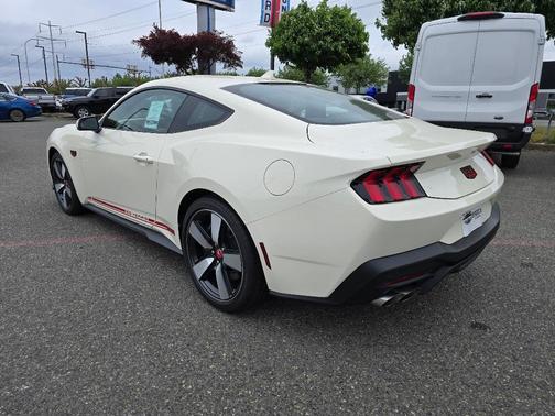 Wimbledon White 2025 Ford Mustang GT Premium