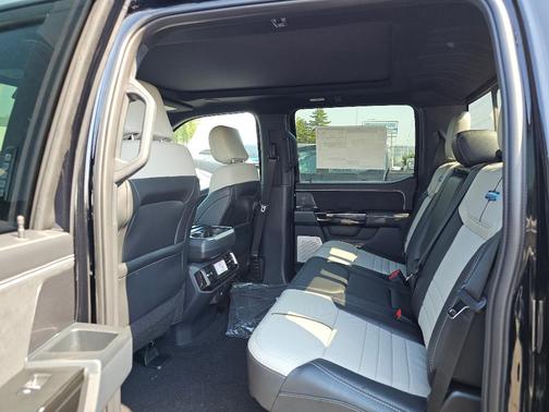 Agate Black Metallic 2025 Ford F-150 Lightning Platinum