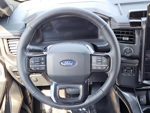 Agate Black Metallic 2025 Ford F-150 Lightning Platinum