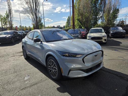 Glacier Gray Metallic 2025 Ford Mustang Mach-E Premium