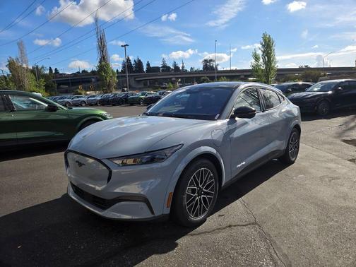 Glacier Gray Metallic 2025 Ford Mustang Mach-E Premium