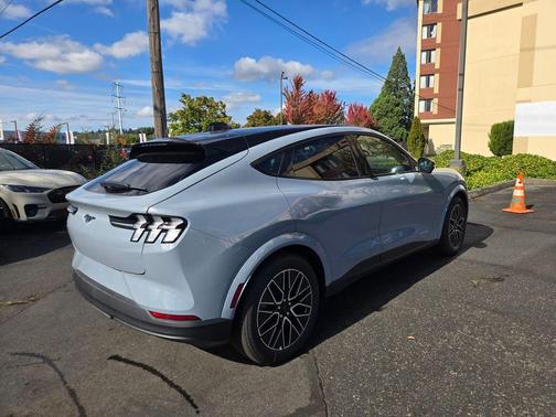 Glacier Gray Metallic 2025 Ford Mustang Mach-E Premium