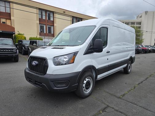 Oxford White 2026 Ford Transit-250 148 WB Medium Roof Cargo