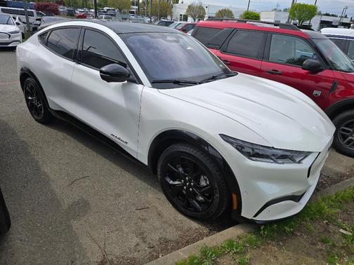 Star White 2023 Ford Mustang Mach-E Premium