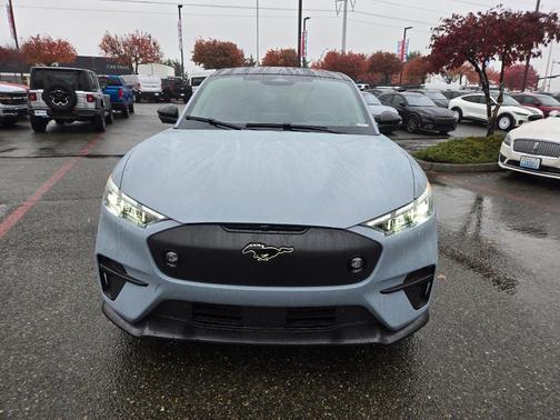 Glacier Gray Metallic 2025 Ford Mustang Mach-E GT