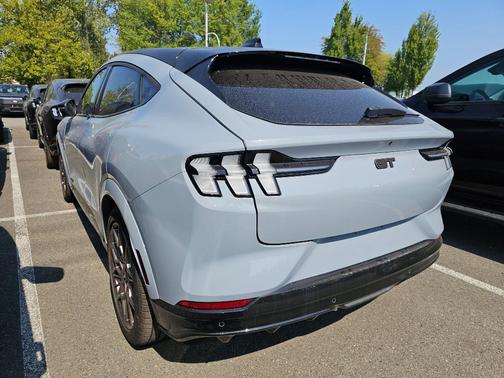 Glacier Gray Metallic 2025 Ford Mustang Mach-E GT