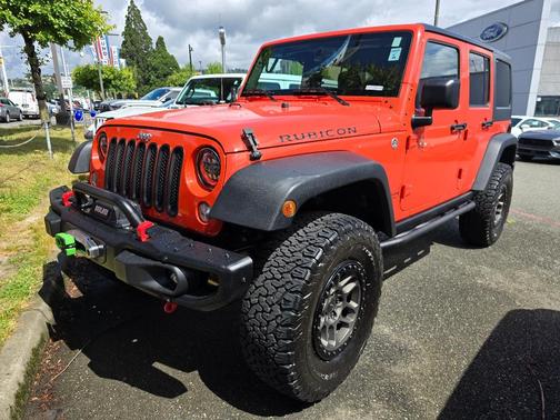 Sunset Orange Pearl 2015 Jeep Wrangler Unlimited Rubicon