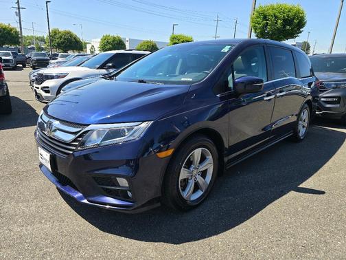 Obsidian Blue Pearl 2018 Honda Odyssey EX-L