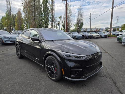 Shadow Black 2025 Ford Mustang Mach-E GT