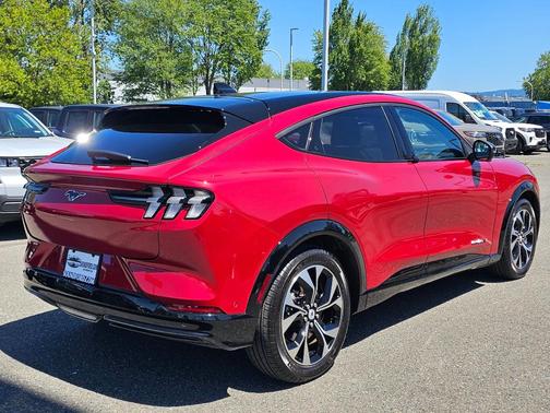 Red 2023 Ford Mustang Mach-E Premium