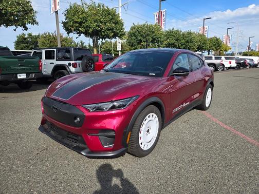 Molten 2025 Ford Mustang Mach-E GT