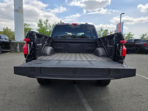 Antimatter Blue Metallic 2025 Ford F-150 Lightning Flash