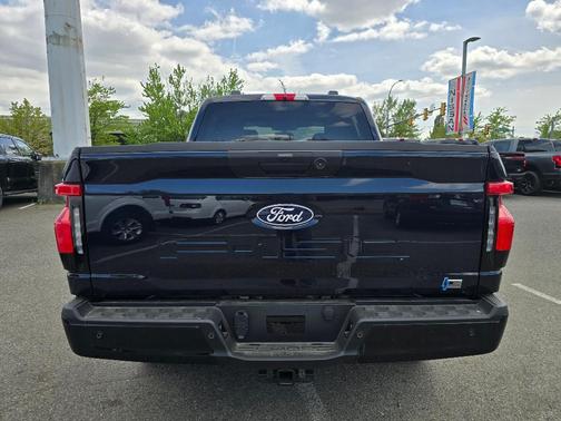 Antimatter Blue Metallic 2025 Ford F-150 Lightning Flash