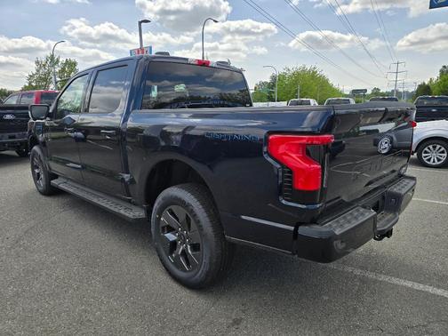 Antimatter Blue Metallic 2025 Ford F-150 Lightning Flash