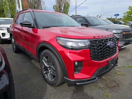 Red Metallic 2026 Ford Explorer ST