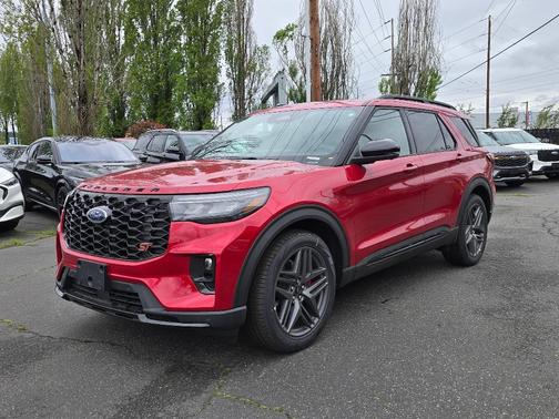 Red Metallic 2026 Ford Explorer ST