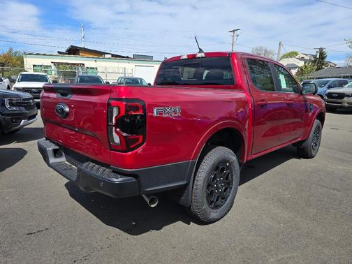Ruby Red Metallic 2026 Ford Ranger Lariat