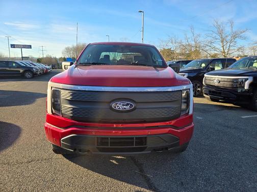 Rapid Red Metallic Tinted Clearcoat 2025 Ford F-150 Lightning Flash
