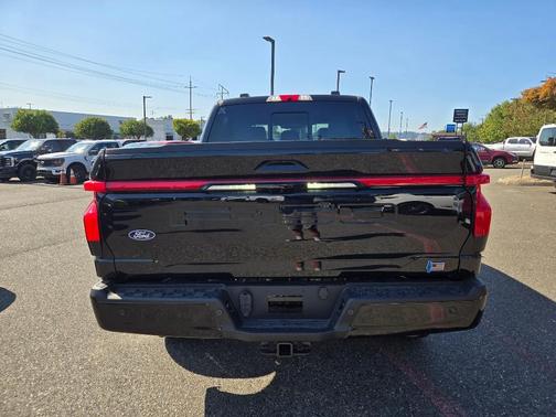 Agate Black Metallic 2025 Ford F-150 Lightning Platinum