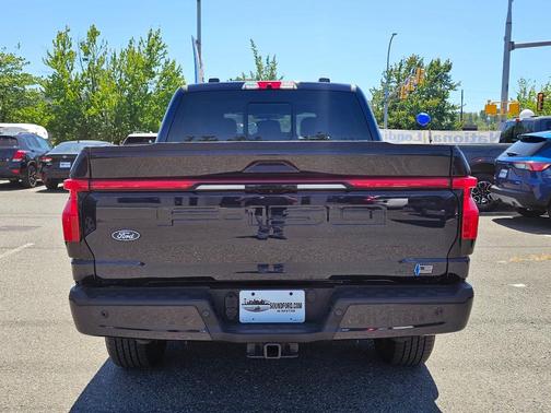 Blue 2025 Ford F-150 Lightning LARIAT