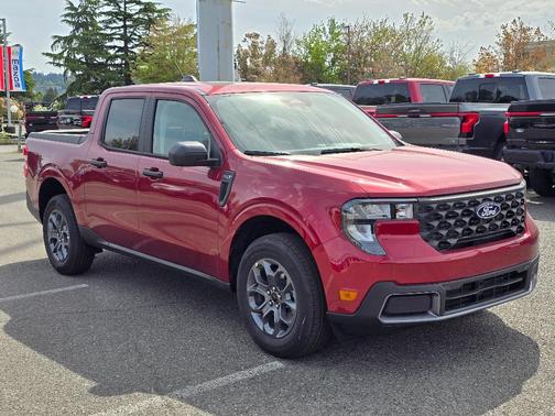 Ruby Red Tinted Clearcoat Metallic 2026 Ford Maverick XLT