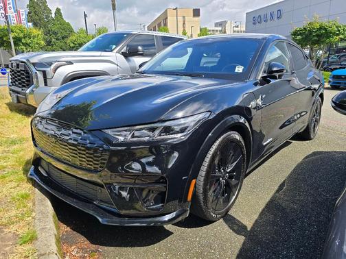 Shadow Black 2025 Ford Mustang Mach-E GT