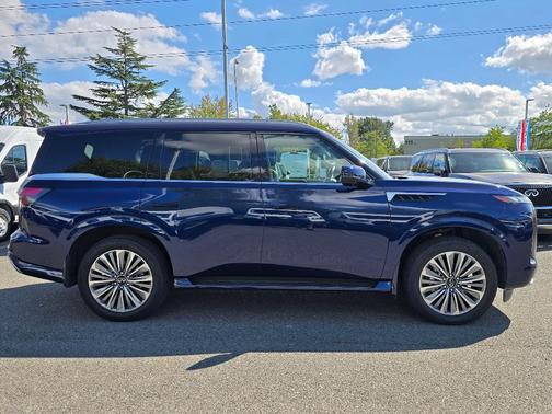 Grand Blue 2025 INFINITI QX80 SENSORY