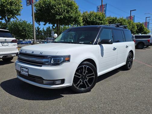Oxford White 2015 Ford Flex Limited
