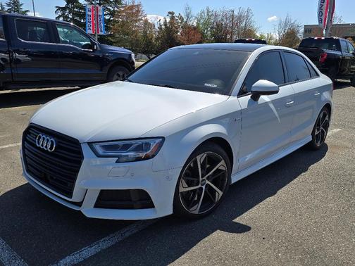 Glacier White Metallic 2020 Audi A3 2.0T S line Premium Plus