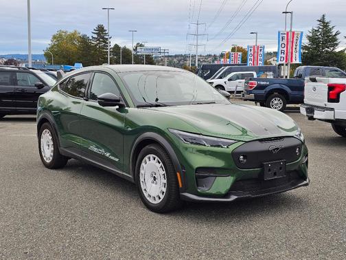 Green 2025 Ford Mustang Mach-E GT