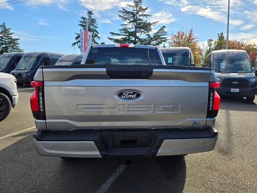 Iconic Silver Metallic 2025 Ford F-150 Lightning Flash