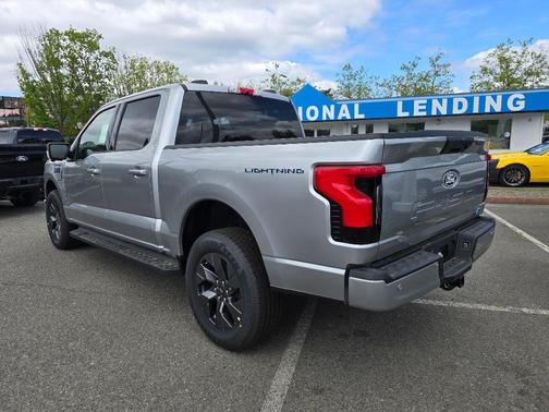 Iconic Silver Metallic 2025 Ford F-150 Lightning Flash