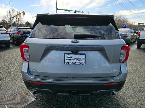 Iconic Silver Metallic 2022 Ford Explorer XLT