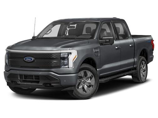 Gray 2025 Ford F-150 Lightning XLT