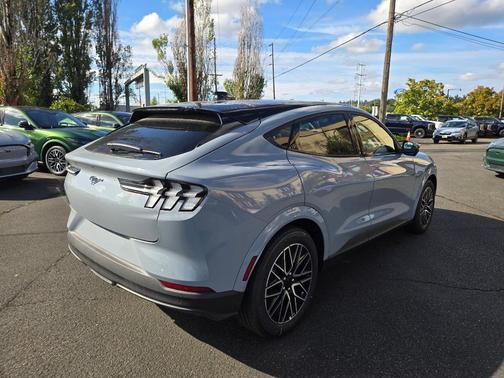 Glacier Gray Metallic 2025 Ford Mustang Mach-E Premium