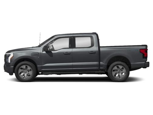 Gray 2024 Ford F-150 Lightning XLT