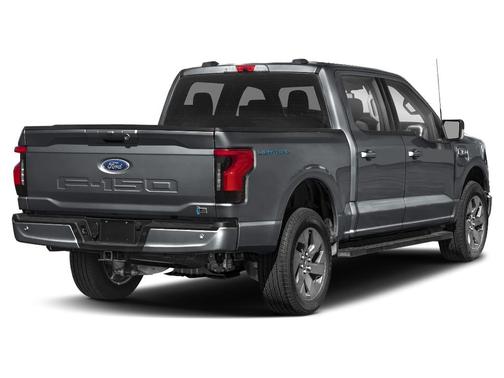 Gray 2024 Ford F-150 Lightning XLT
