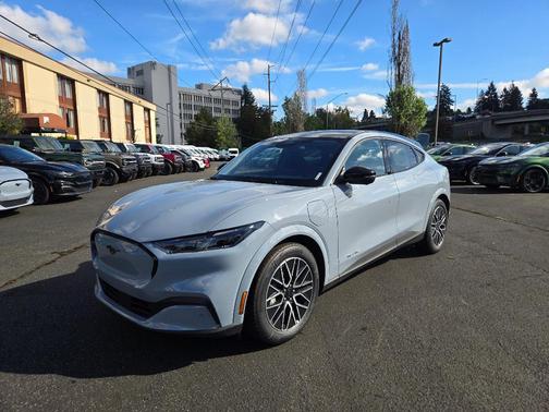 Glacier Gray Metallic 2025 Ford Mustang Mach-E Premium