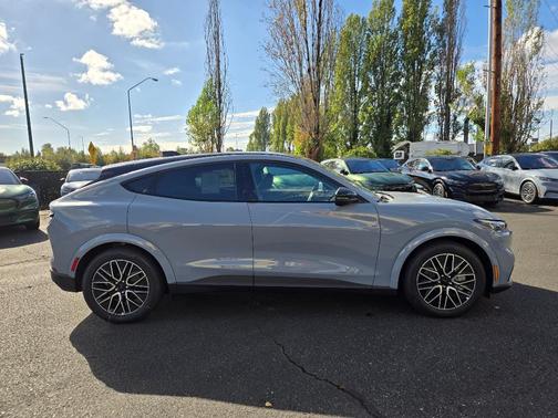 Glacier Gray Metallic 2025 Ford Mustang Mach-E Premium