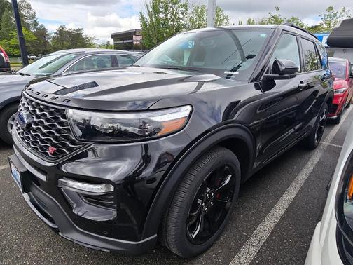 Agate Black 2023 Ford Explorer ST