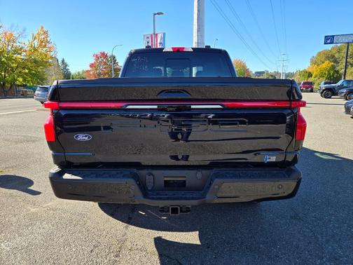 Antimatter Blue Metallic 2025 Ford F-150 Lightning Platinum