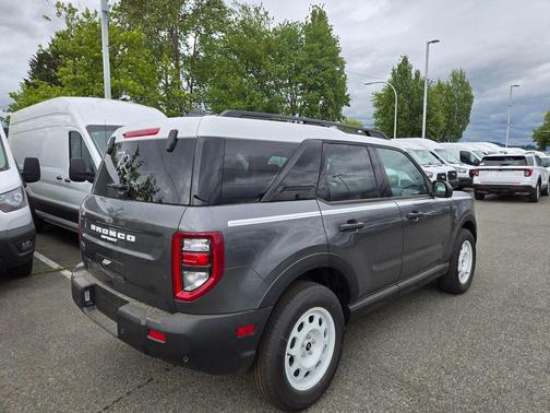 Carbonized Gray Metallic 2025 Ford Bronco Sport Heritage