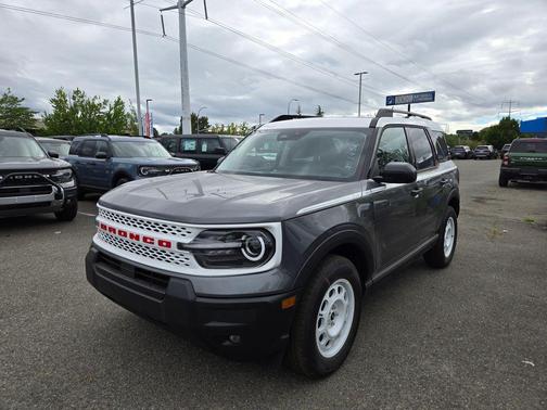 Carbonized Gray Metallic 2025 Ford Bronco Sport Heritage SUV