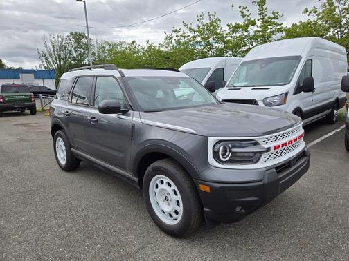 Carbonized Gray Metallic 2025 Ford Bronco Sport Heritage