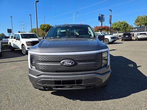 Carbonized Gray Metallic 2025 Ford F-150 Lightning Flash