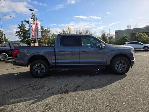 Carbonized Gray Metallic 2025 Ford F-150 Lightning Flash