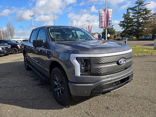 Carbonized Gray Metallic 2025 Ford F-150 Lightning Flash