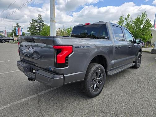 Carbonized Gray Metallic 2025 Ford F-150 Lightning Flash