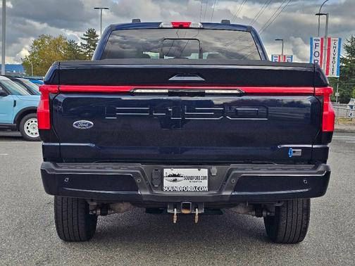 Blue 2023 Ford F-150 Lightning